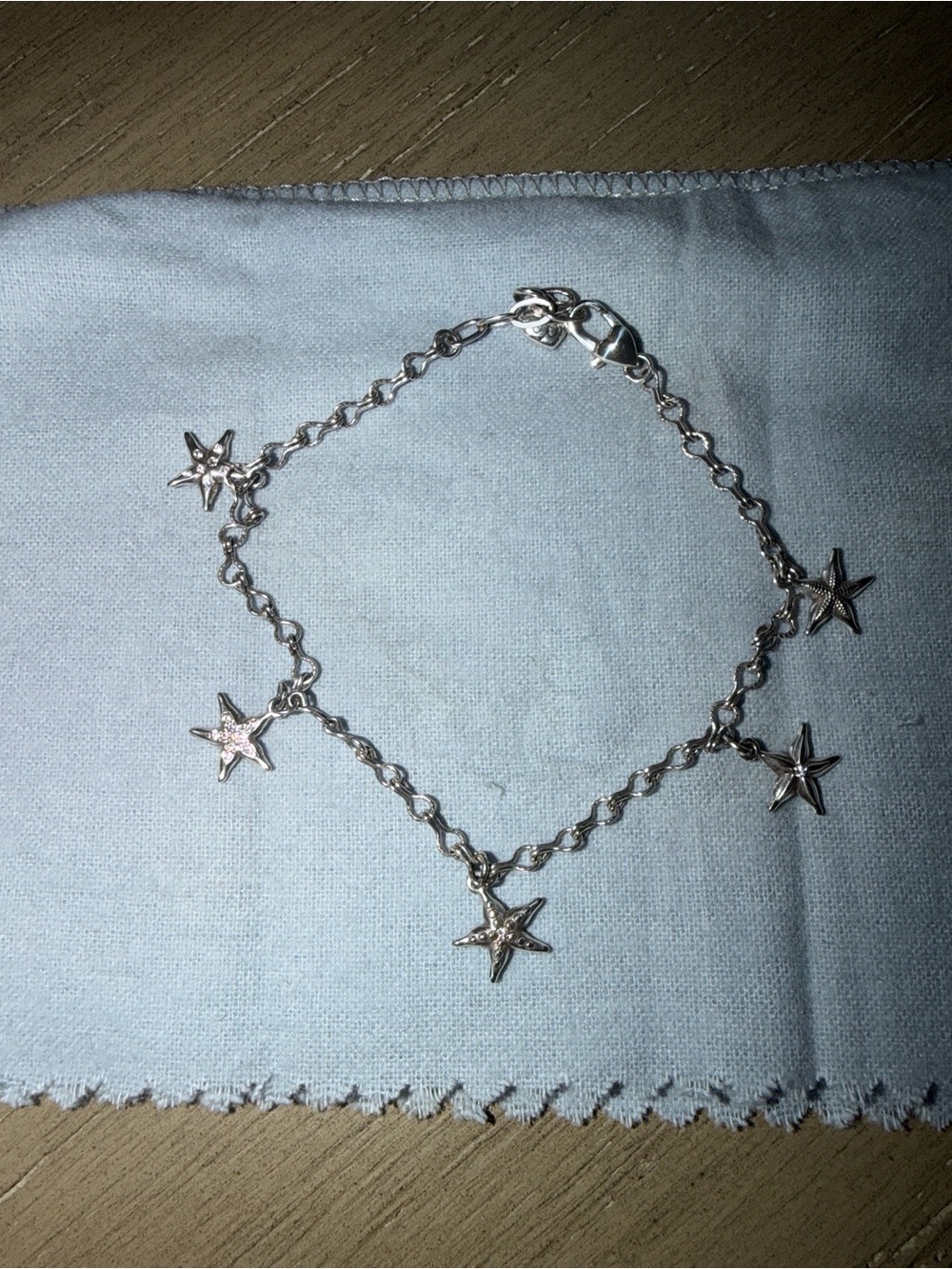 Brighton Starfish Anklet - Silver